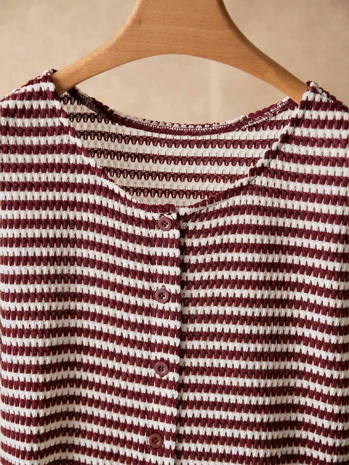 Tricou SHEIN, vișiniu