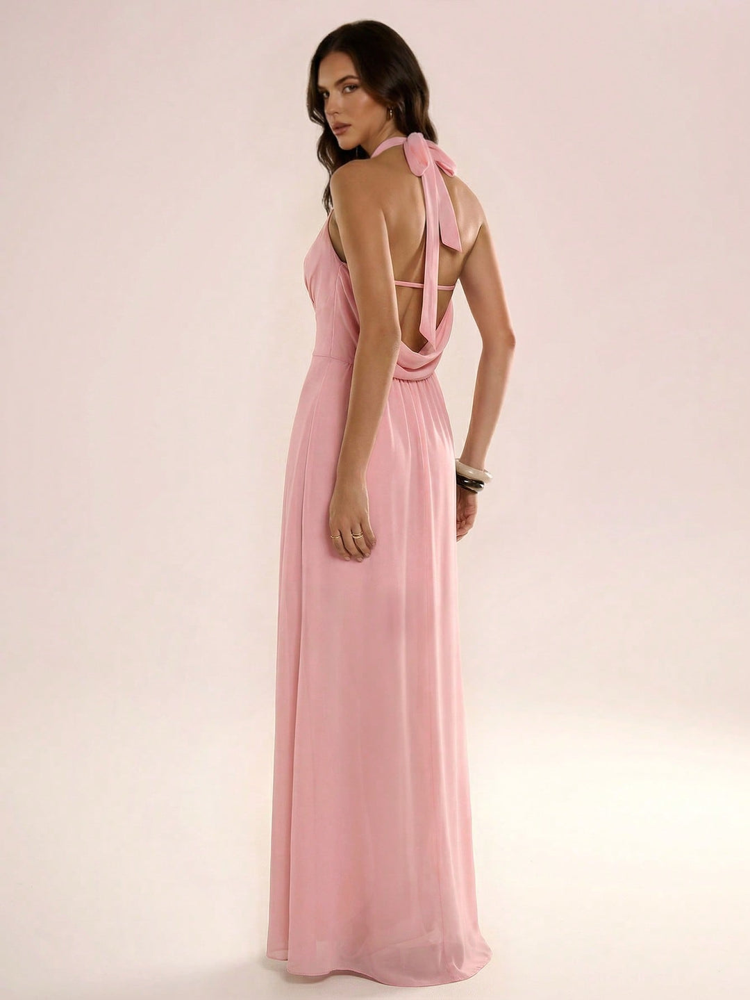 Rochie maxi SHEIN, roz