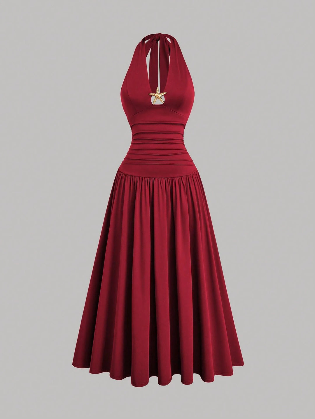 Rochie maxi SHEIN, vișiniu