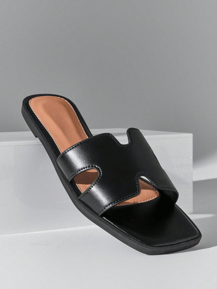 Sandale SHEIN, negru
