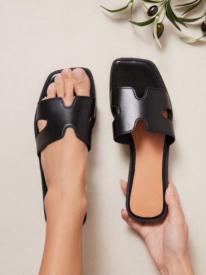 Sandale SHEIN, negru