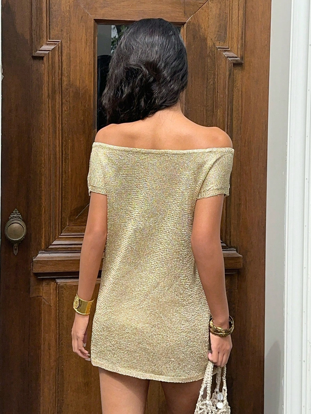Rochie SHEIN, auriu