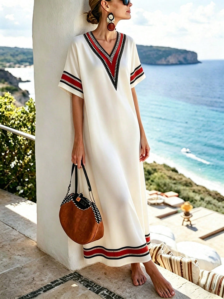 Rochie maxi SHEIN, mix culori