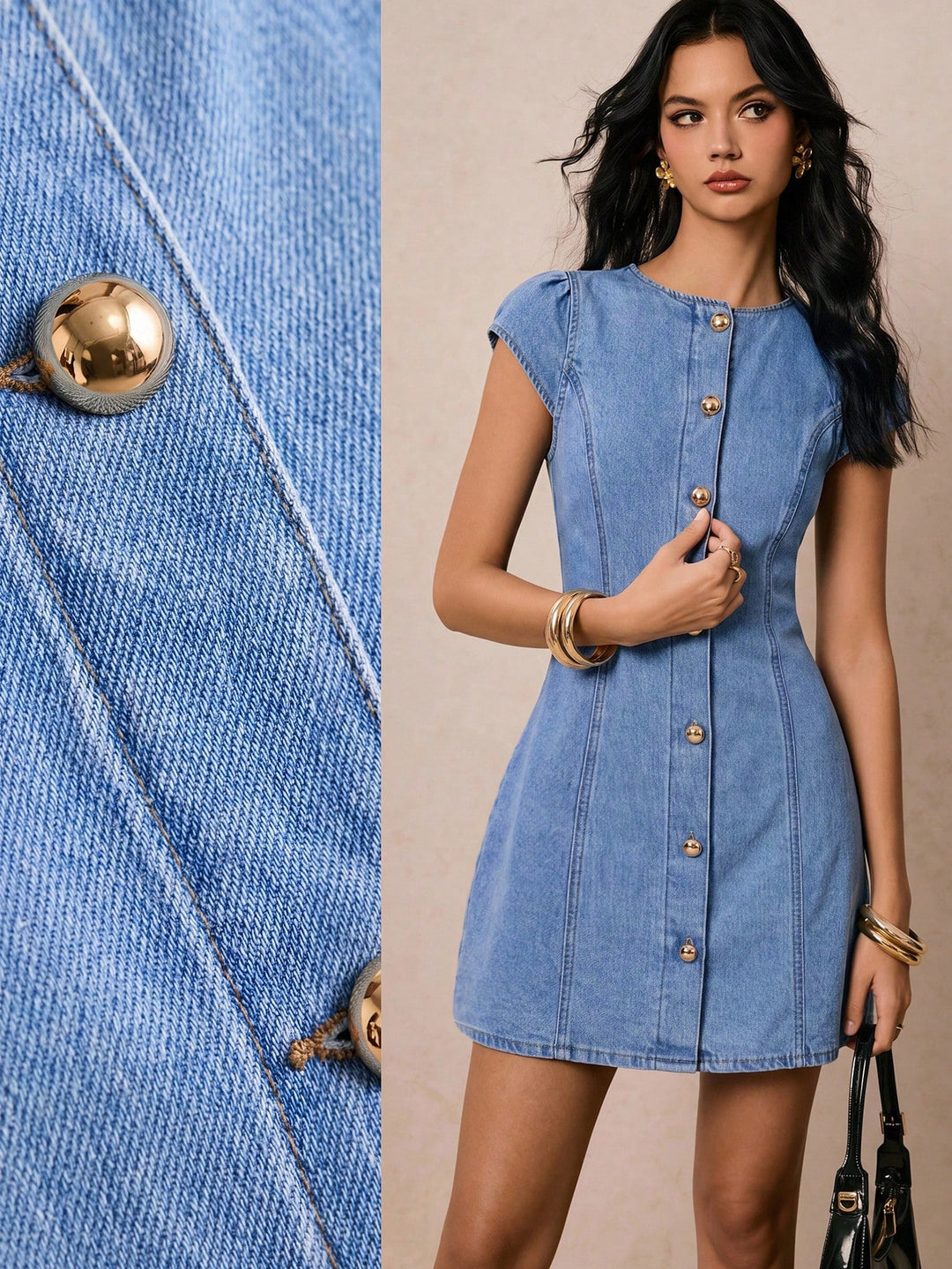 Rochie SHEIN, albastru