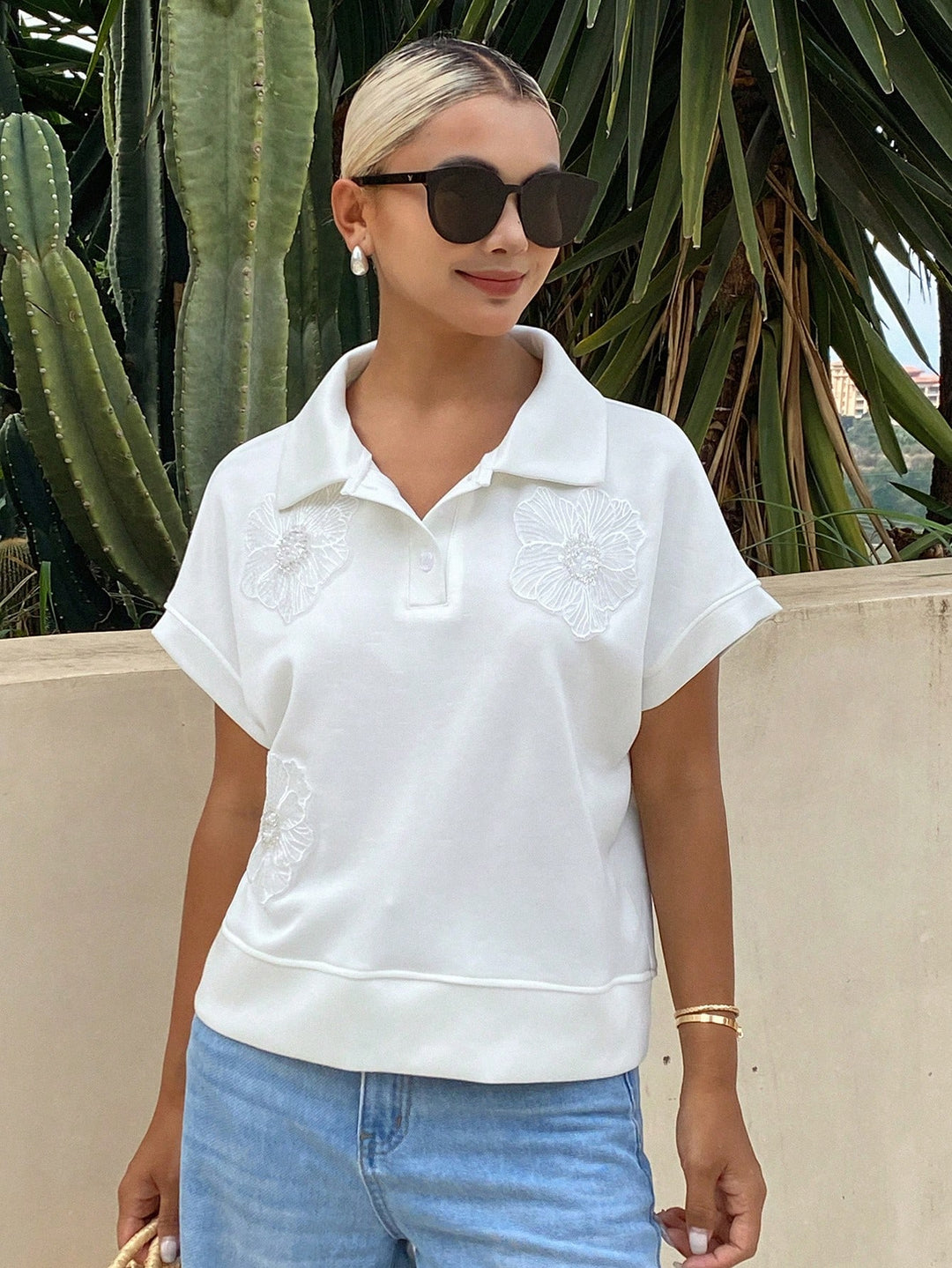Tricou SHEIN, alb