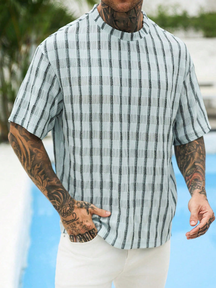 Tricou SHEIN, albastru