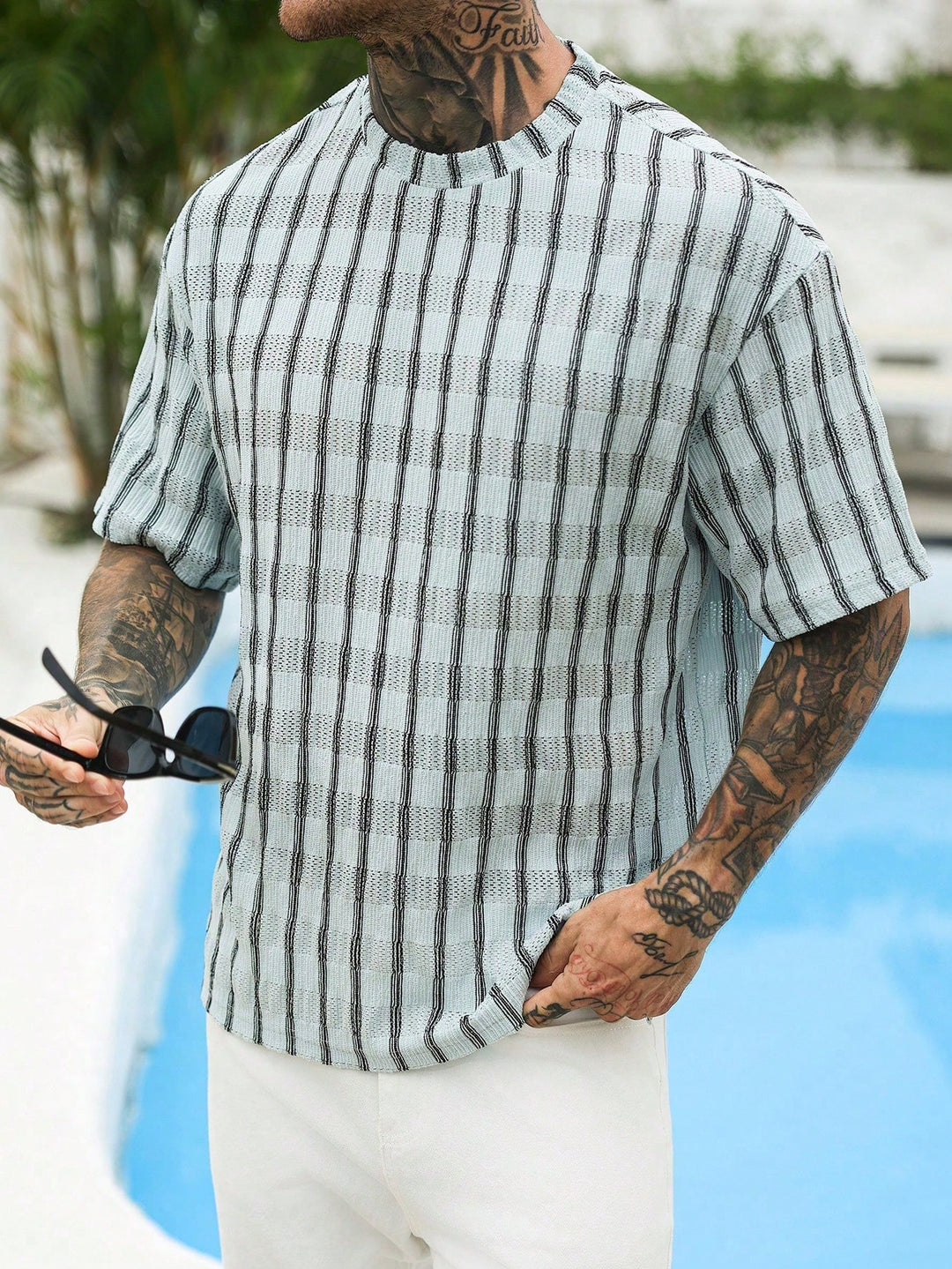 Tricou SHEIN, albastru