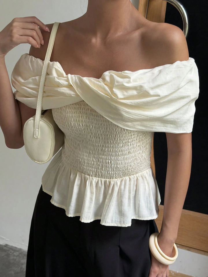 Top SHEIN, crem