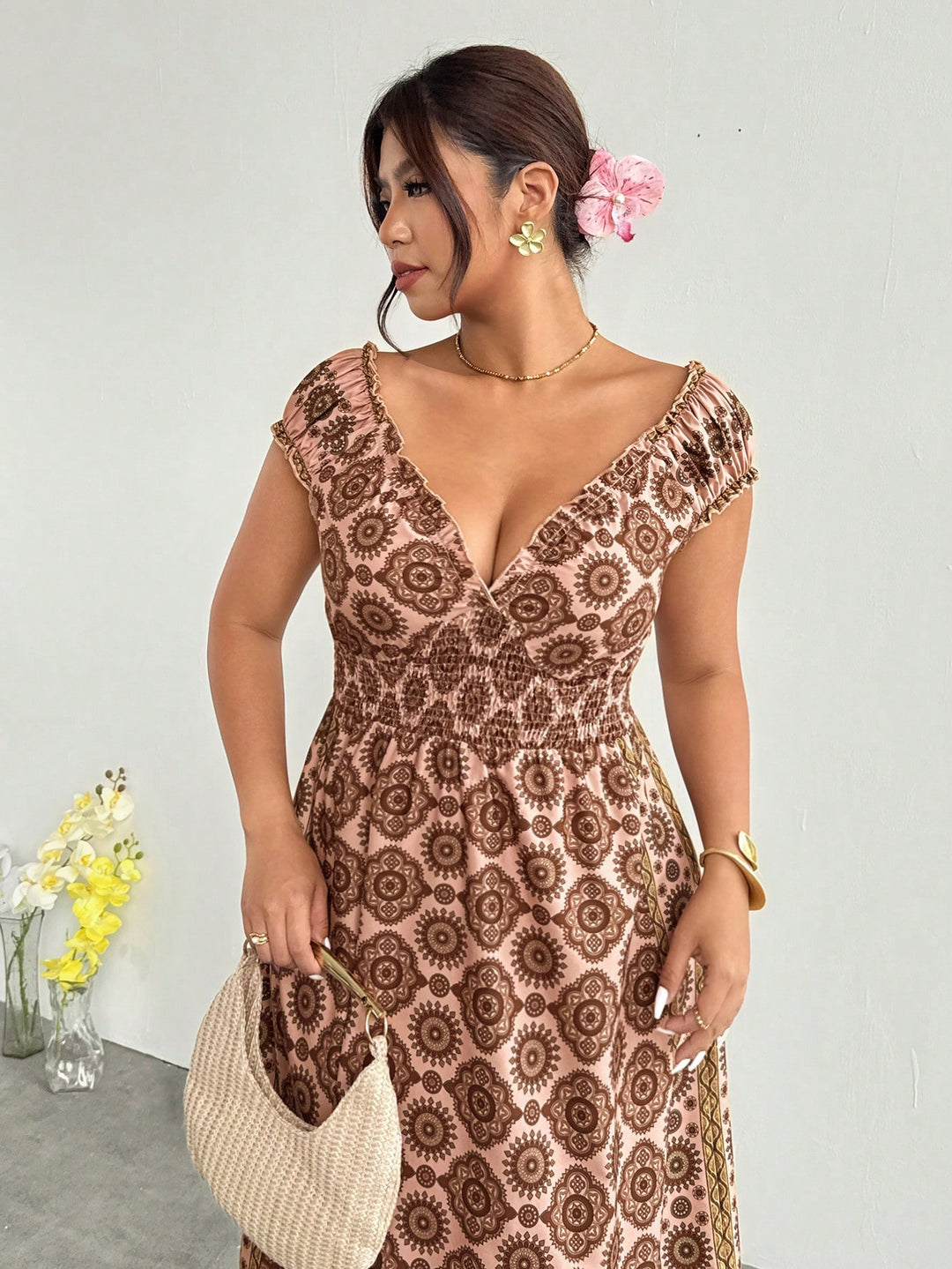 Rochie SHEIN, mix culori
