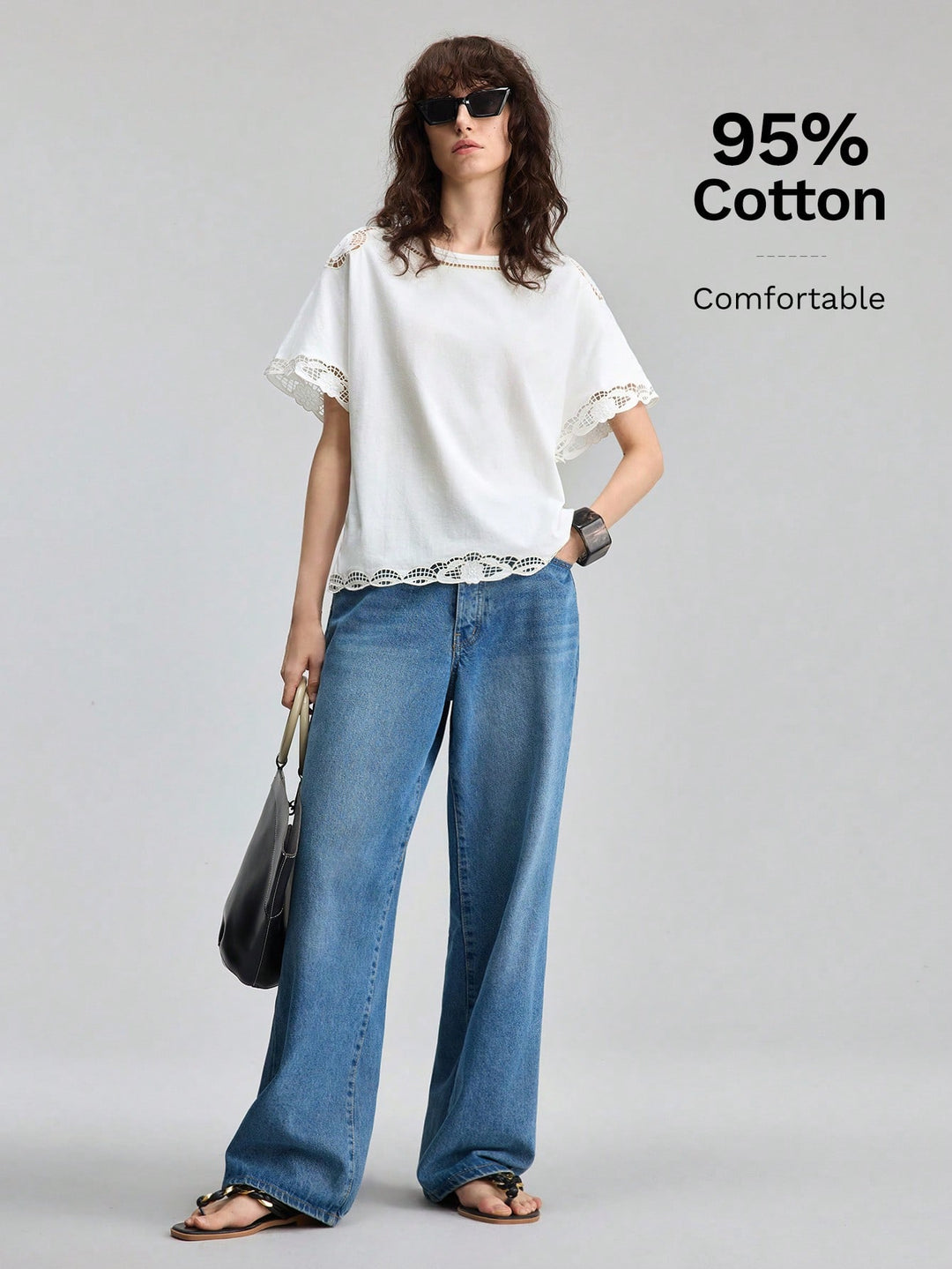 Top SHEIN, bej