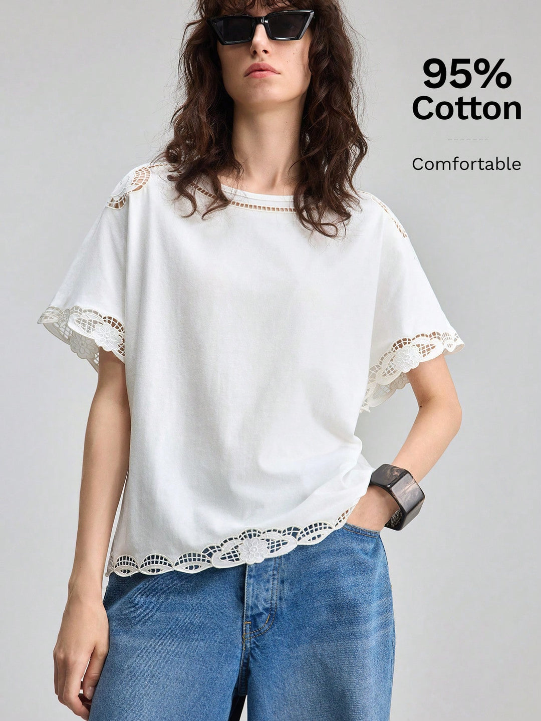 Top SHEIN, bej