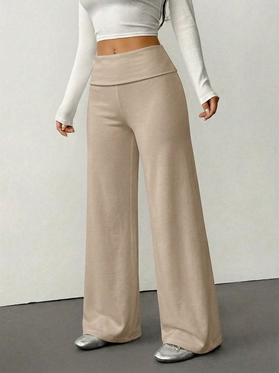 Pantaloni SHEIN, kaki