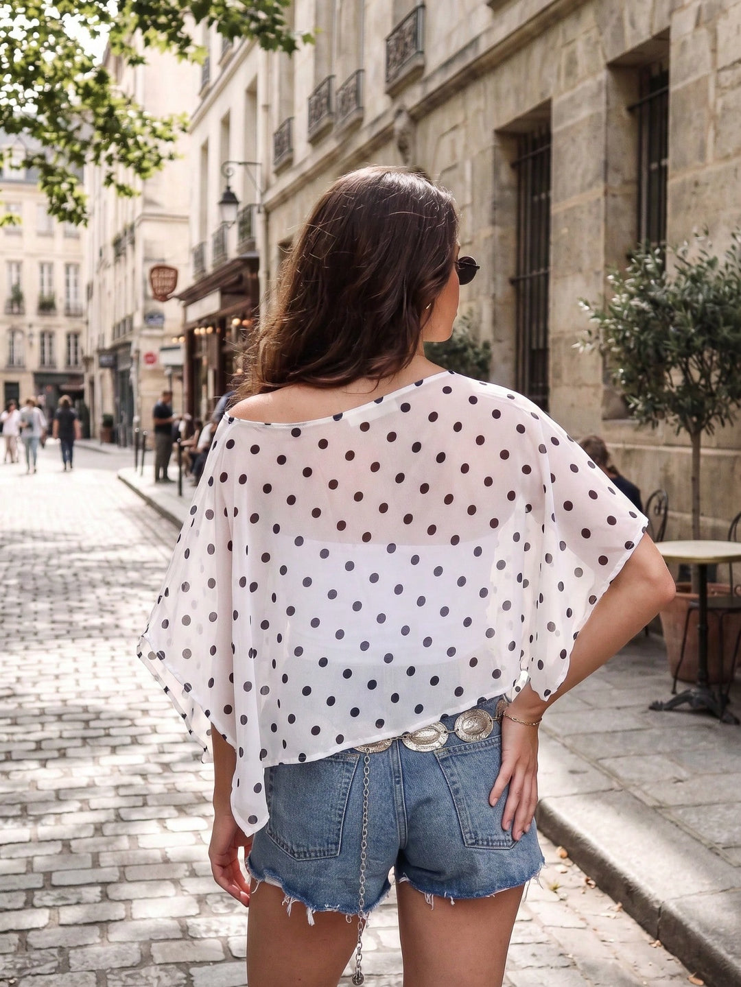 Top SHEIN, negru