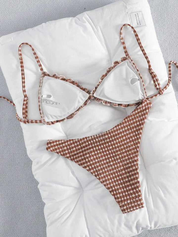 Costum de baie SHEIN, mix culori