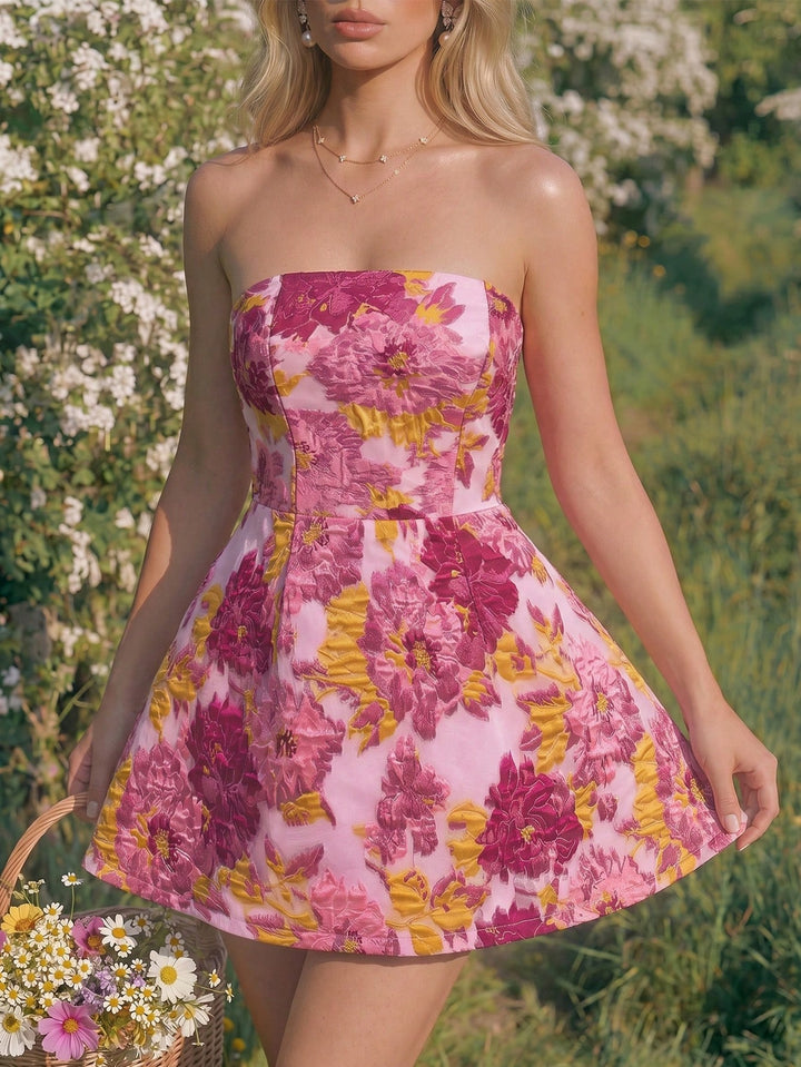 Rochie scurtă SHEIN, roz