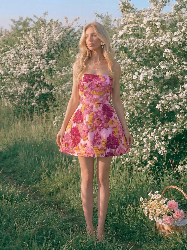 Rochie scurtă SHEIN, roz