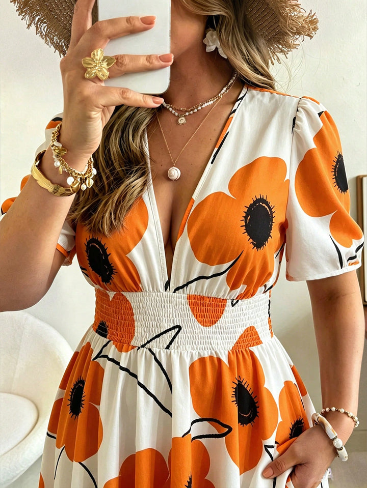 Rochie SHEIN, portocaliu