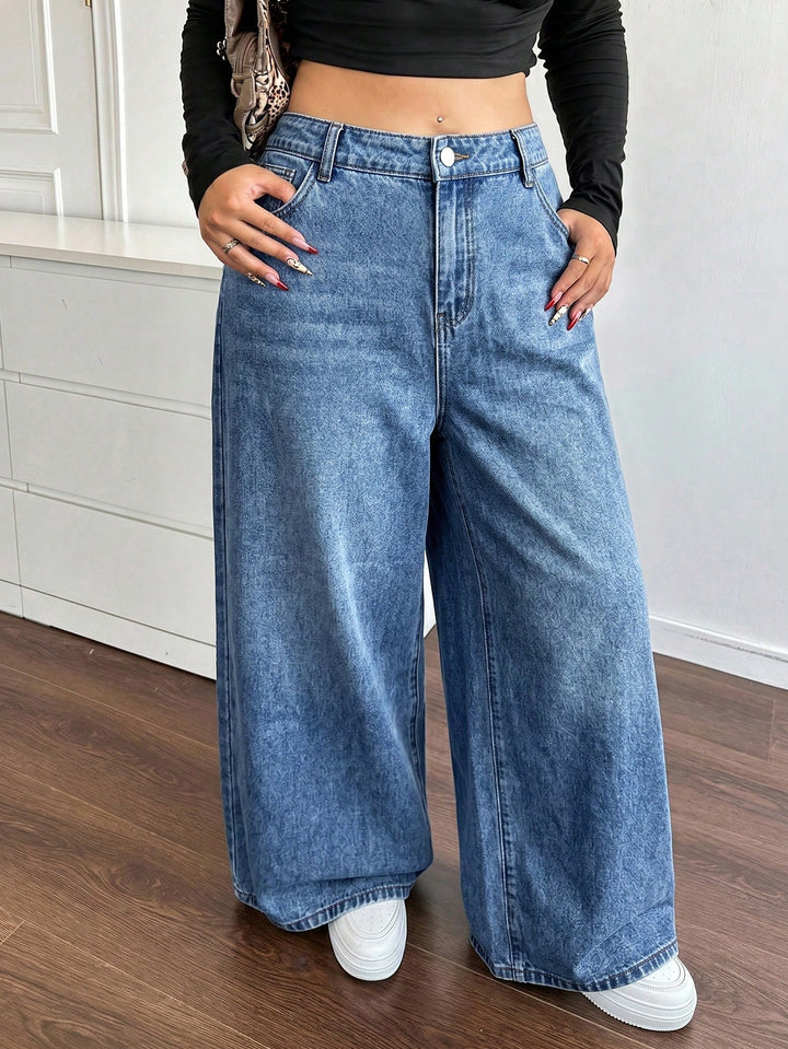Jeans SHEIN, albastru