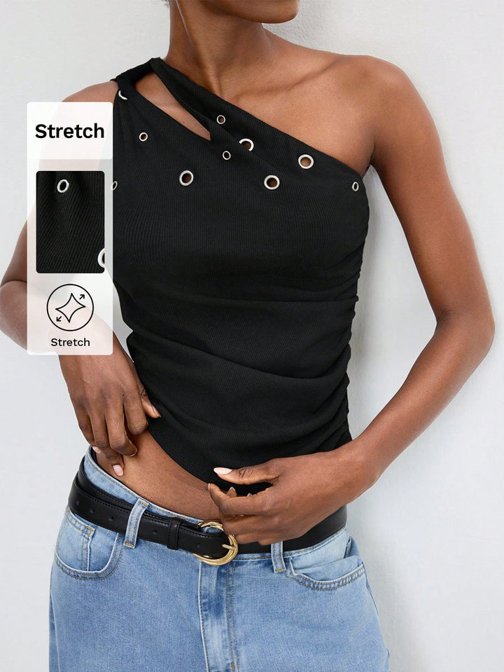 Top SHEIN, negru
