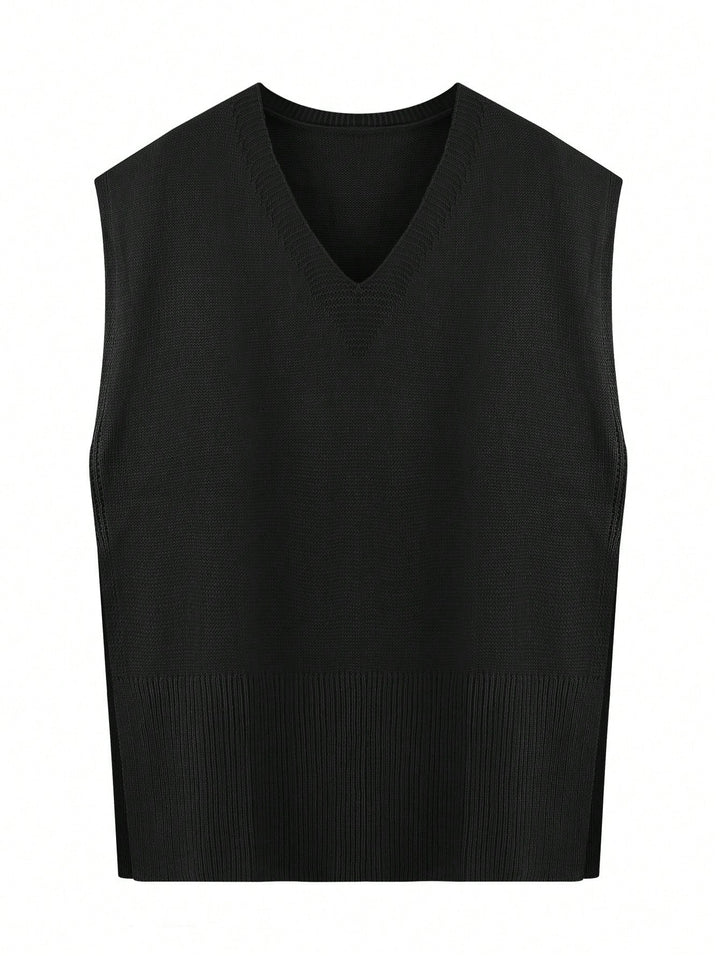 Vestă SHEIN, negru