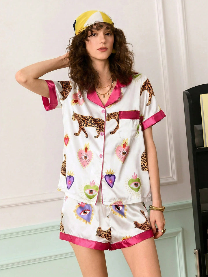 Pijama SHEIN, alb