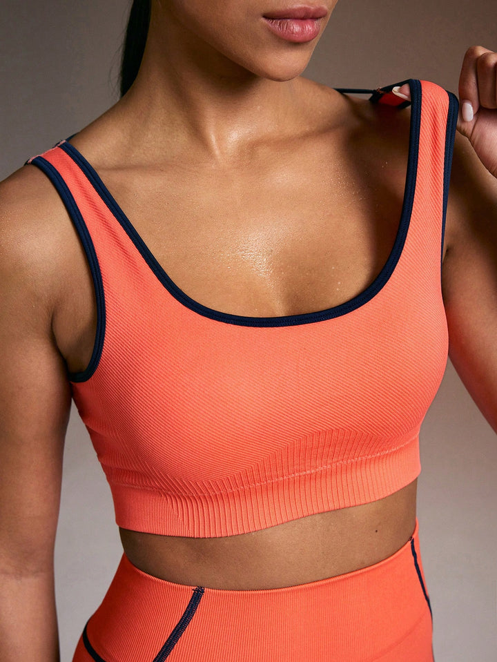 SHEIN Sportmelltartó, narancssárga