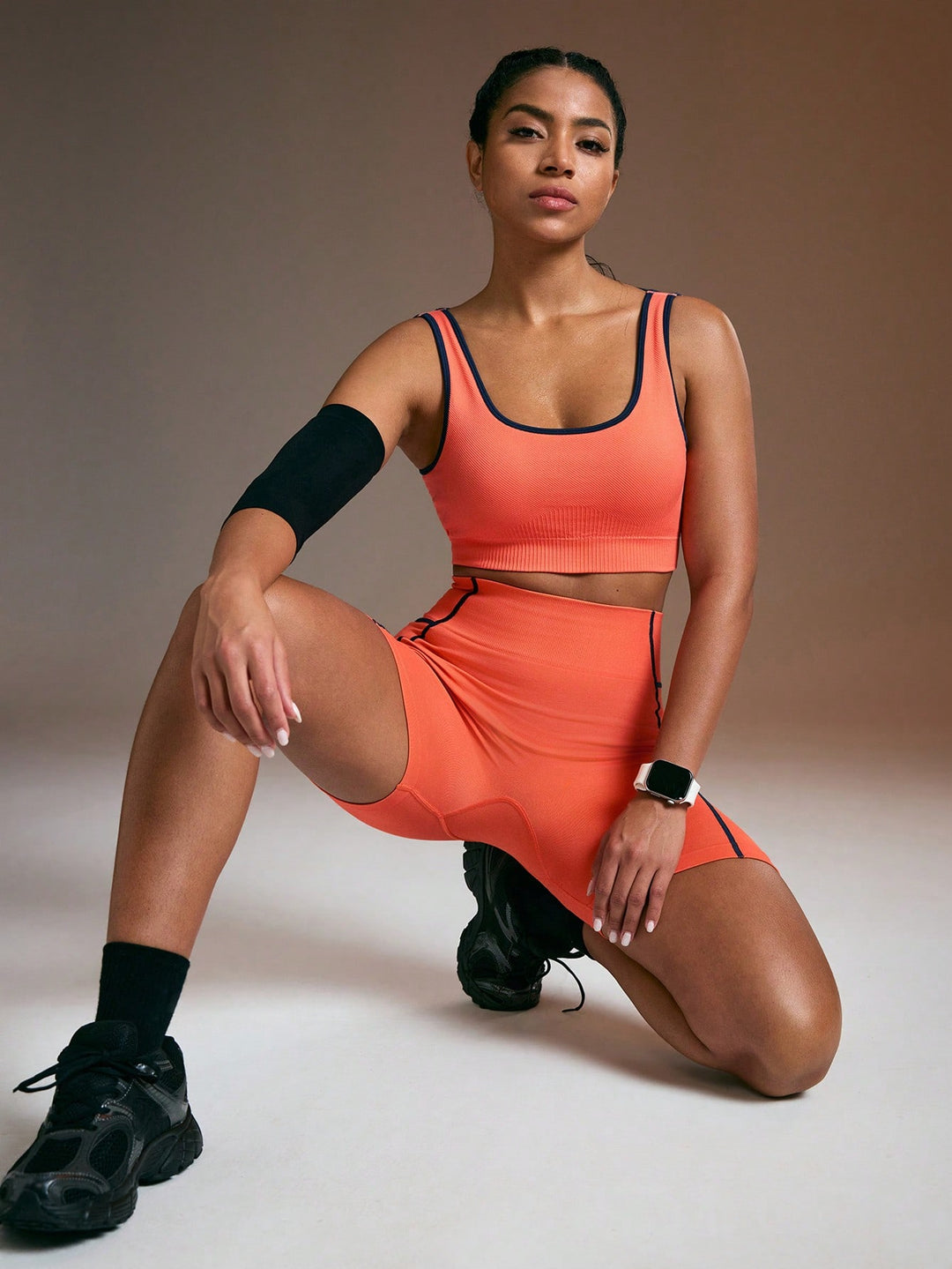 SHEIN Sportmelltartó, narancssárga