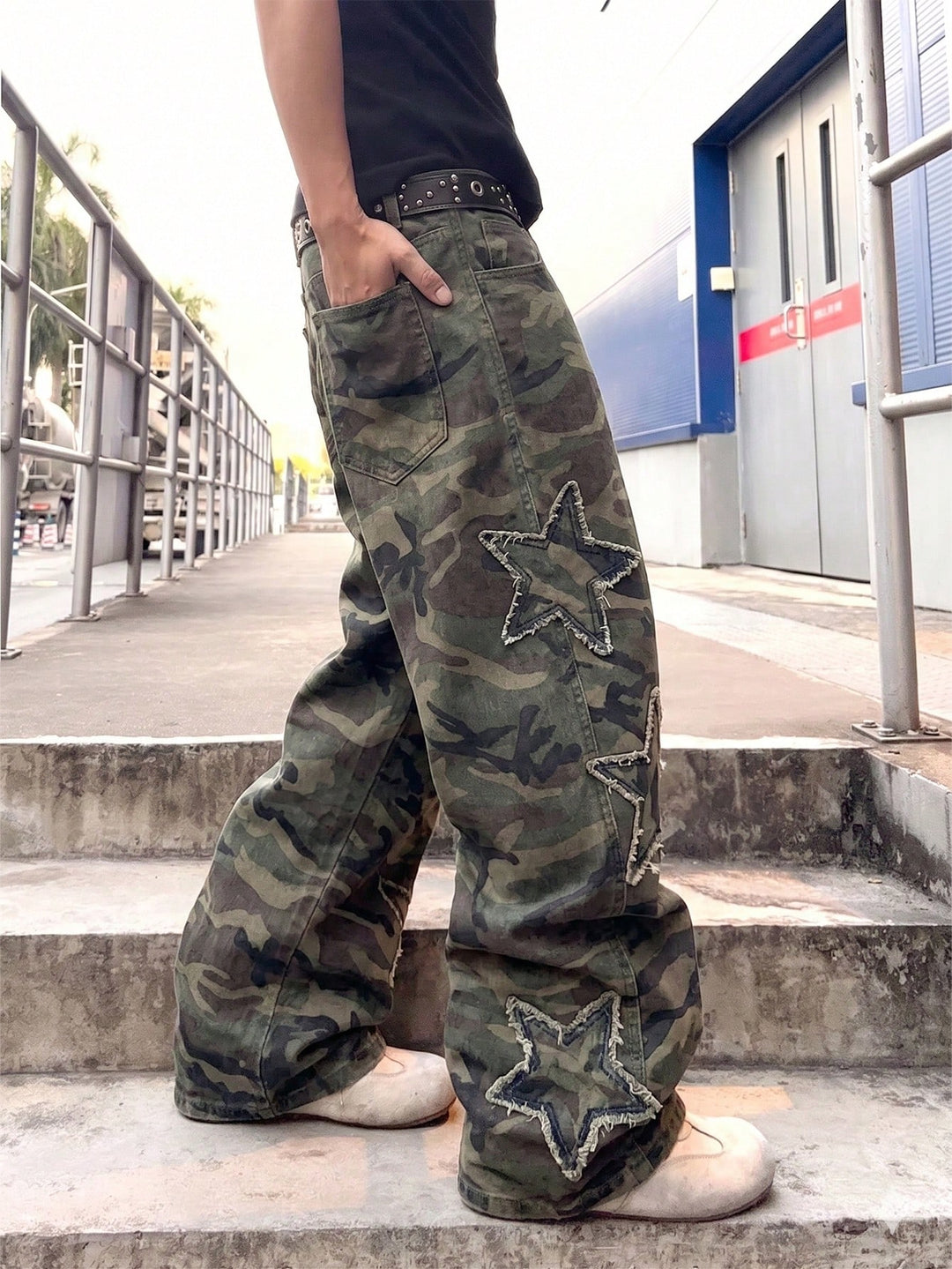 Jeans SHEIN, kaki