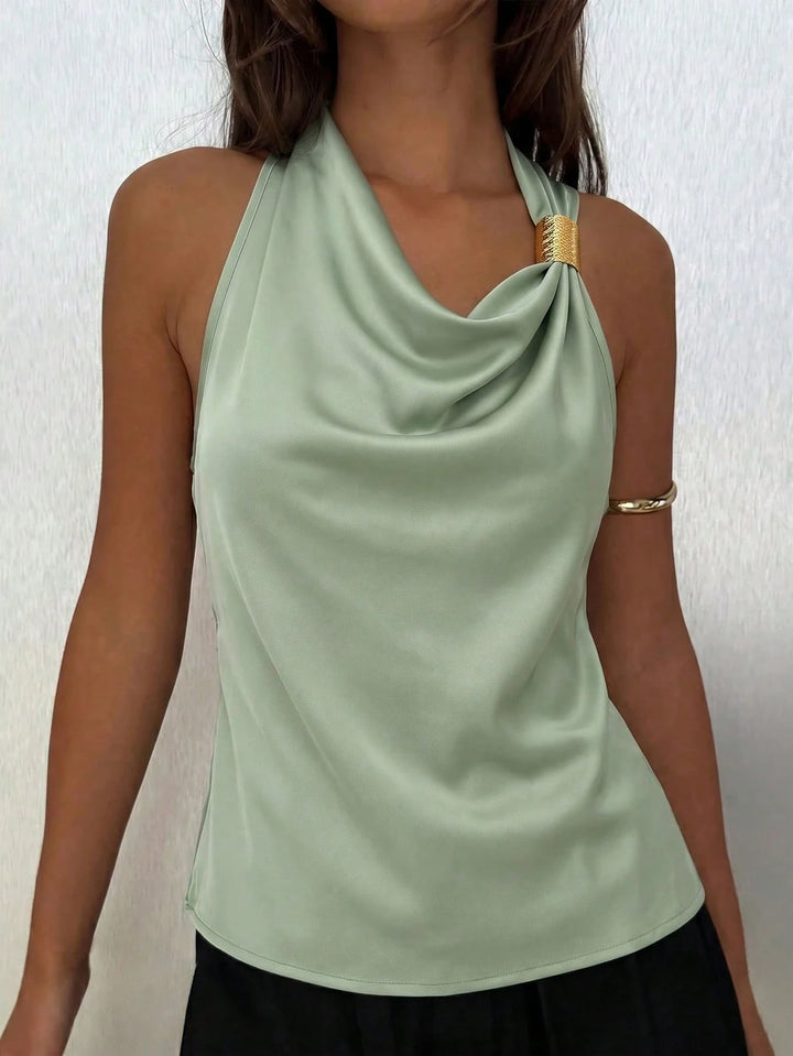 Top SHEIN, verde