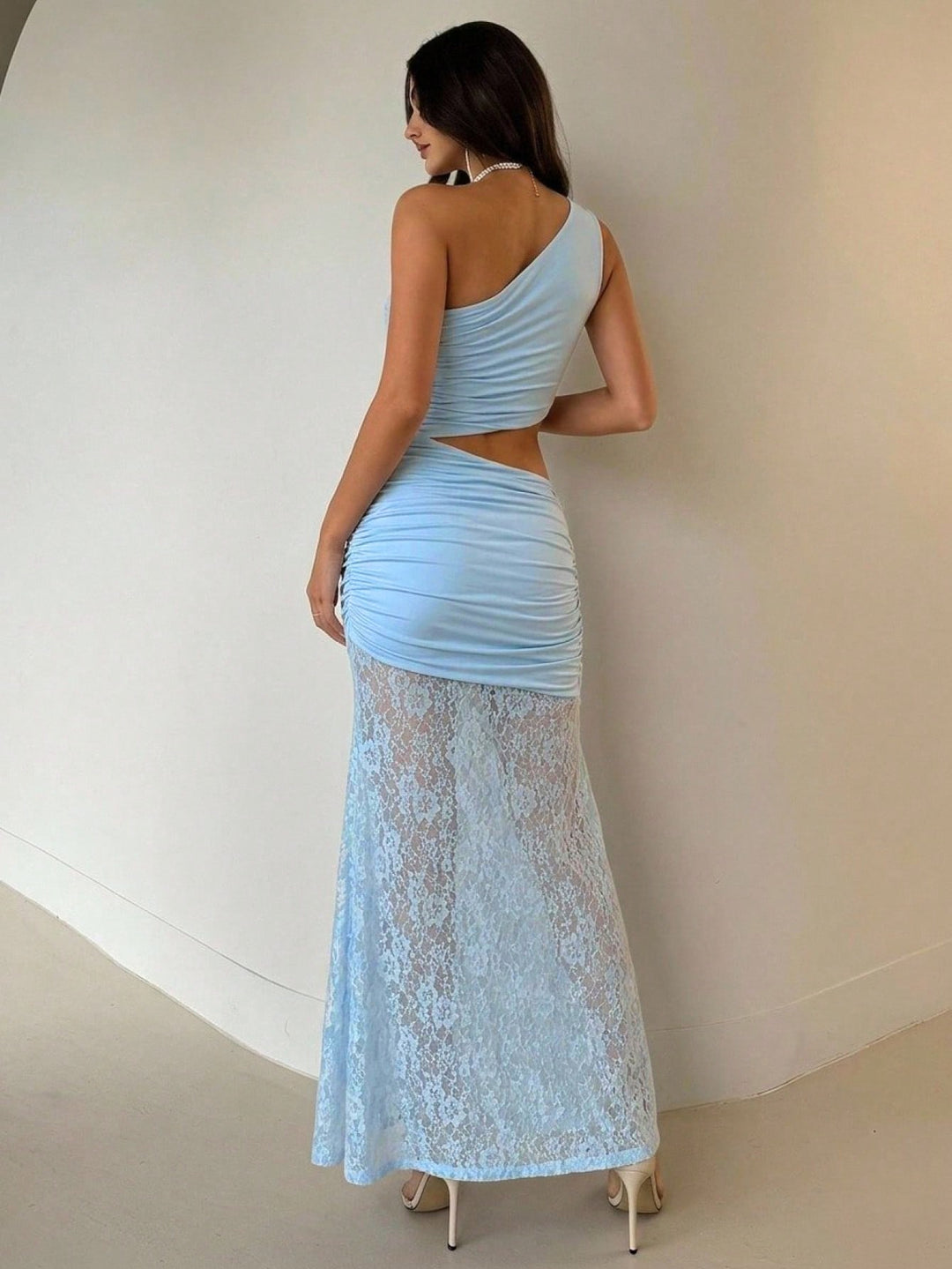 Rochie maxi SHEIN, albastru