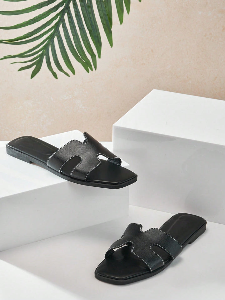 Sandale SHEIN, negru