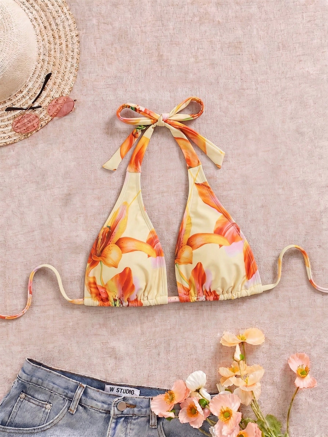 Sutien de baie SHEIN, mix culori