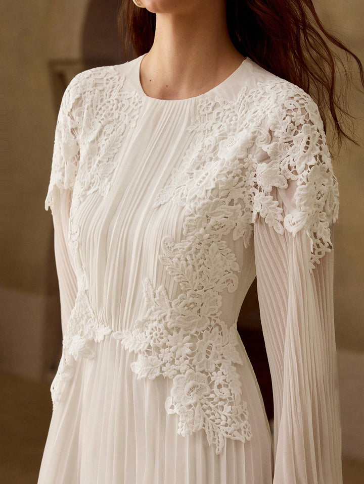 Rochie maxi SHEIN, bej