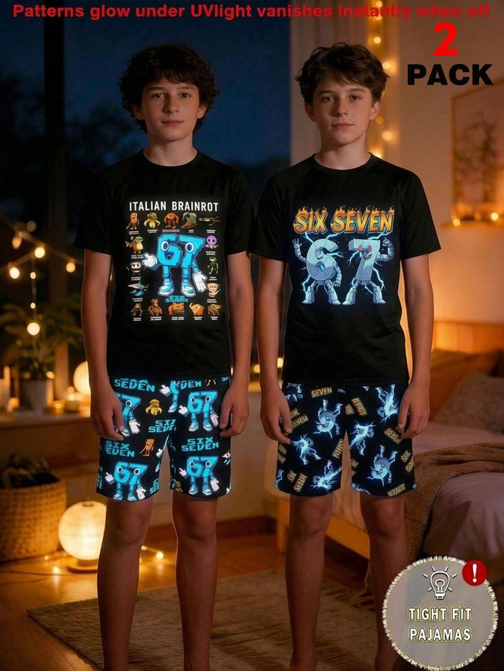 Pijama SHEIN, negru