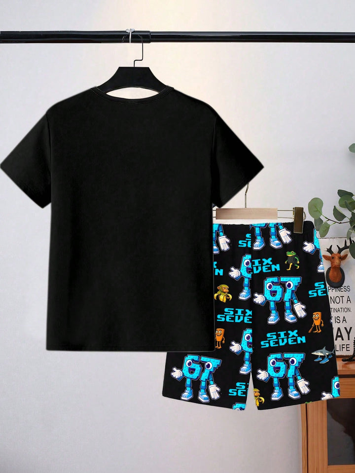 Pijama SHEIN, negru
