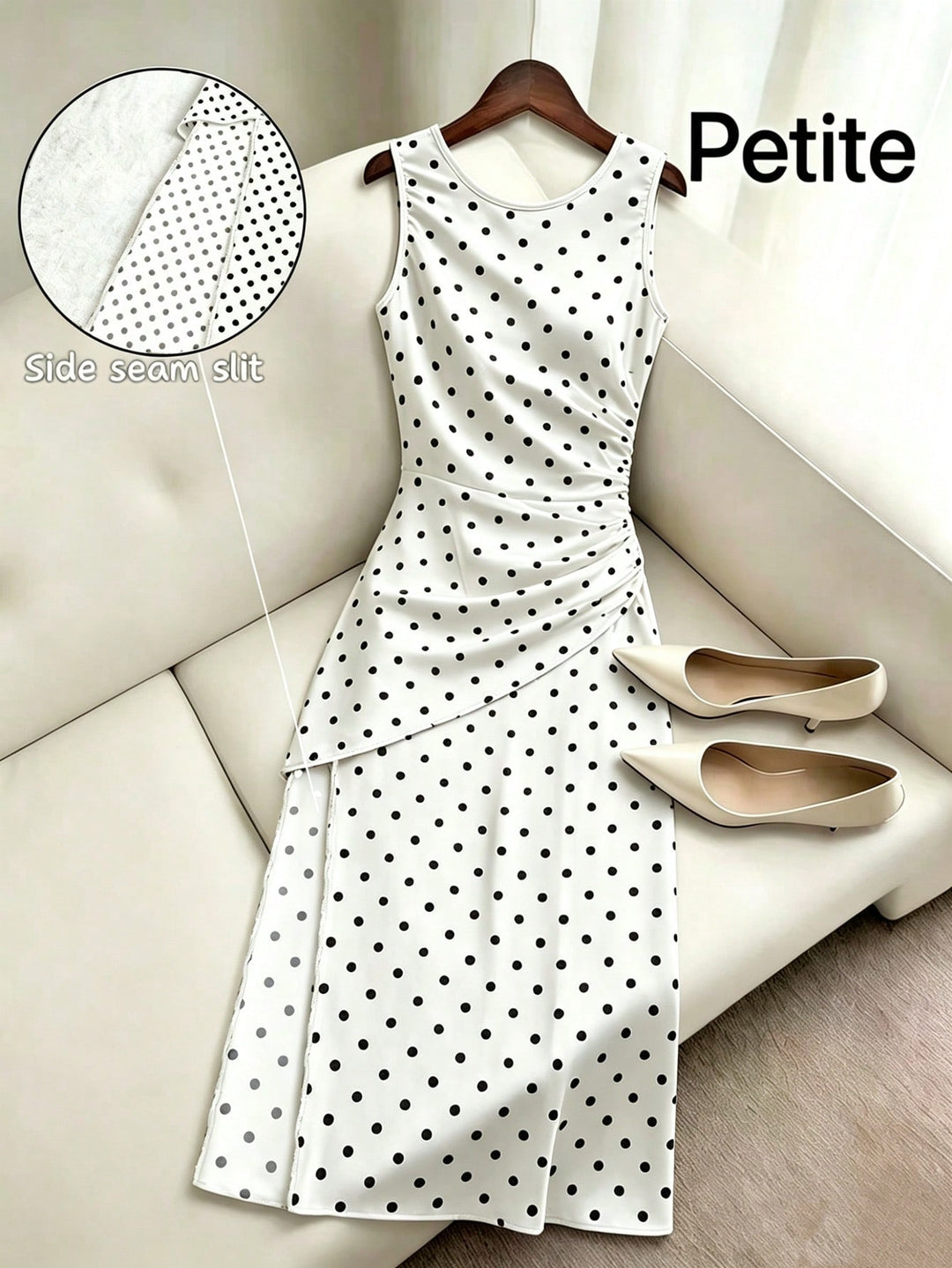Rochie maxi SHEIN, alb