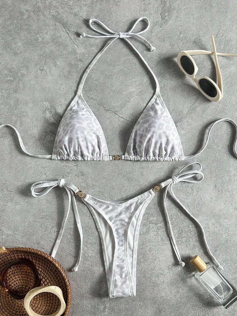 Costum de baie SHEIN, gri