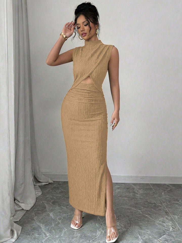 Rochie maxi SHEIN, maro