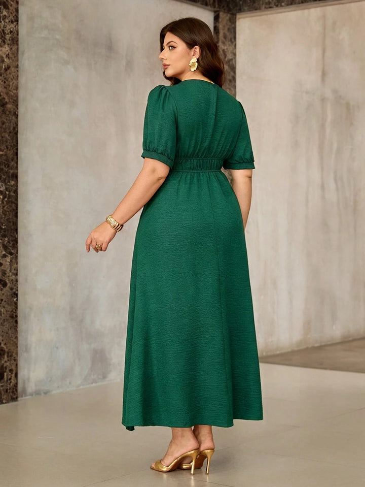 Rochie maxi SHEIN, verde