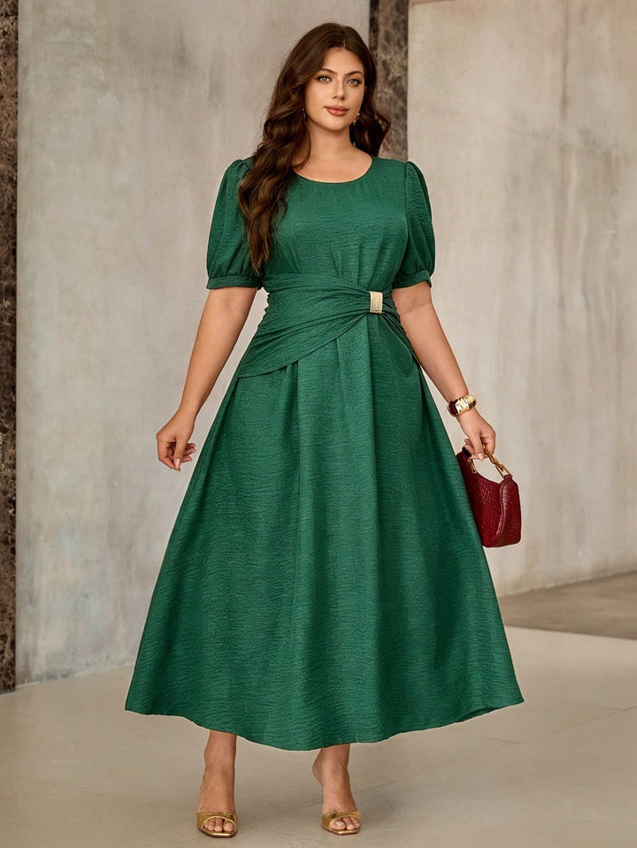 Rochie maxi SHEIN, verde
