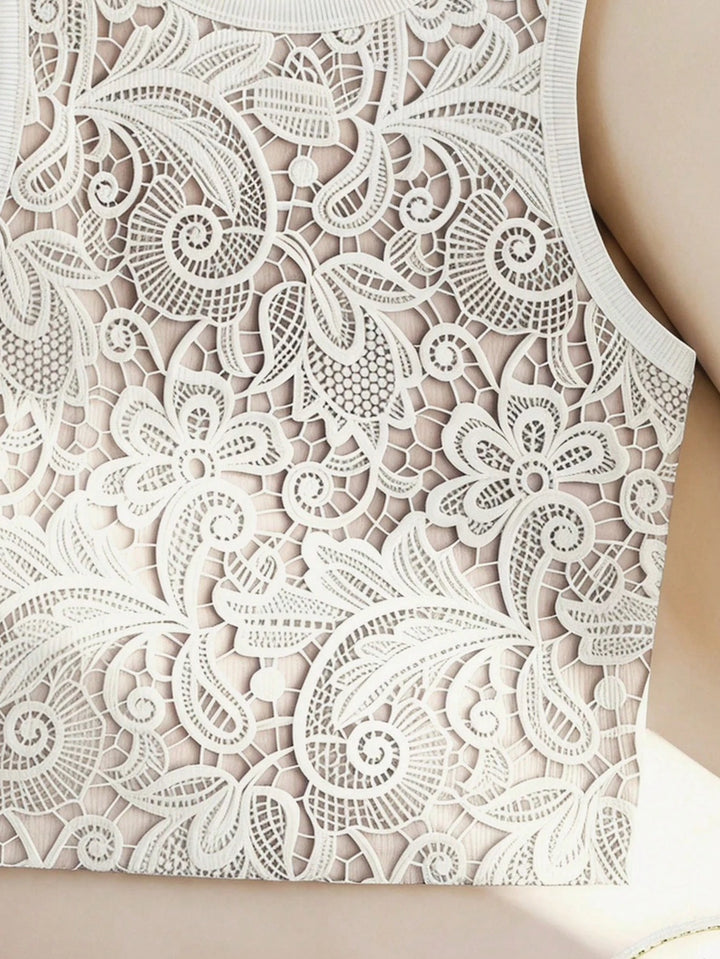 Top SHEIN, crem