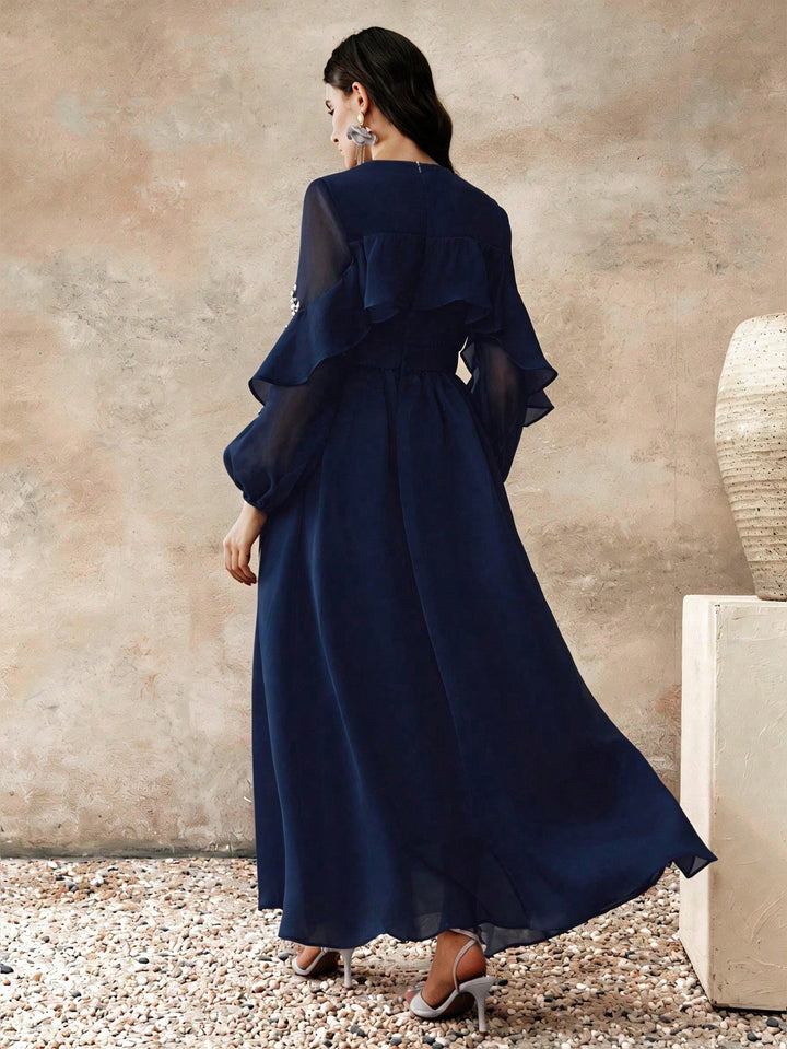 Rochie maxi SHEIN, albastru
