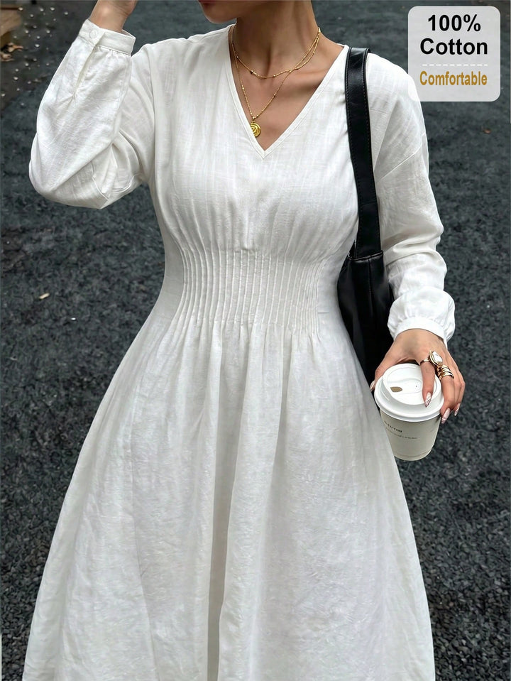 Rochie maxi SHEIN, alb
