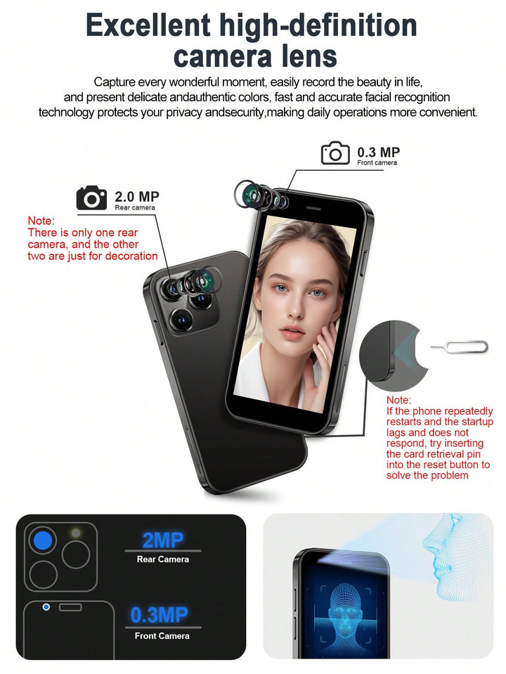 Telefon mobil SHEIN, albastru