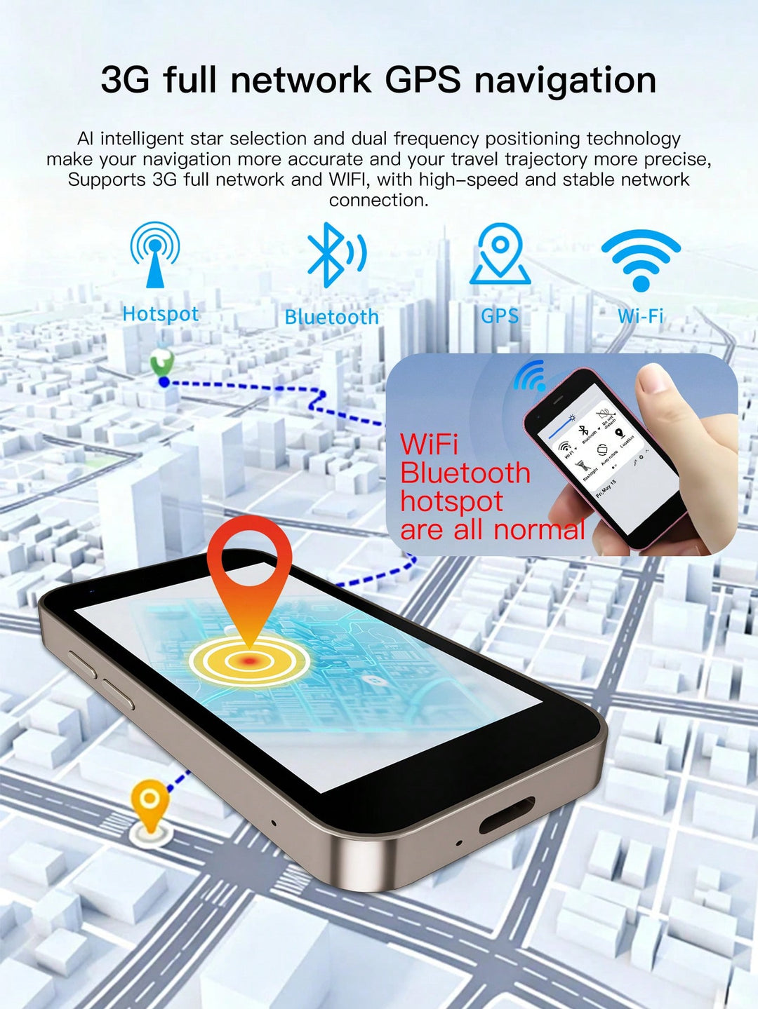 Telefon mobil SHEIN, albastru