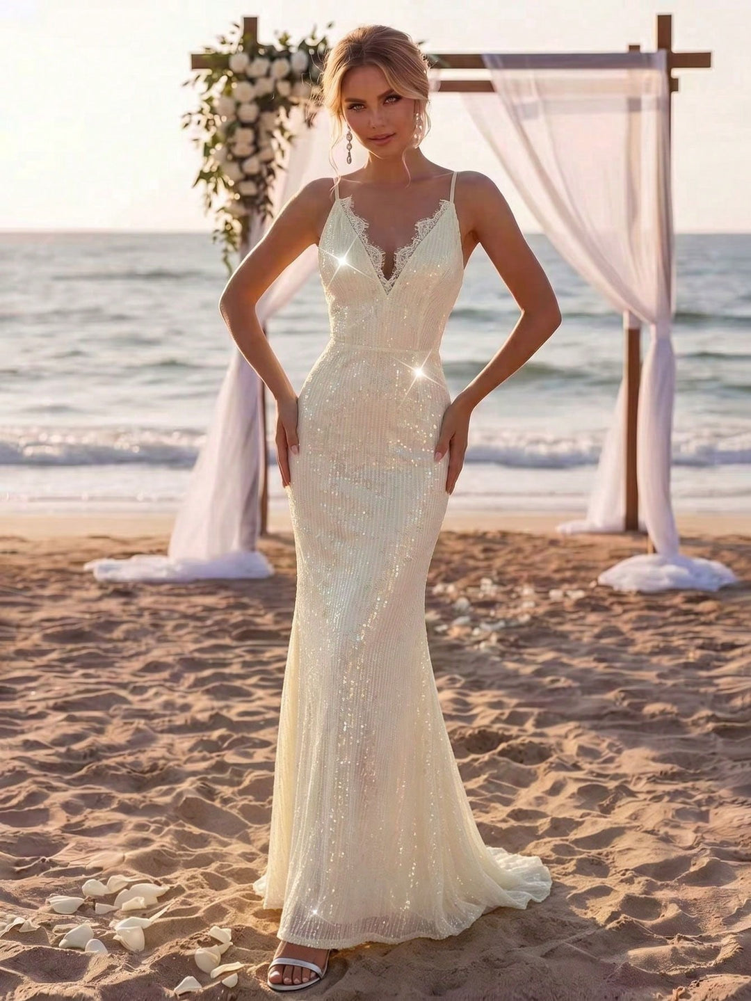 Rochie SHEIN, portocaliu
