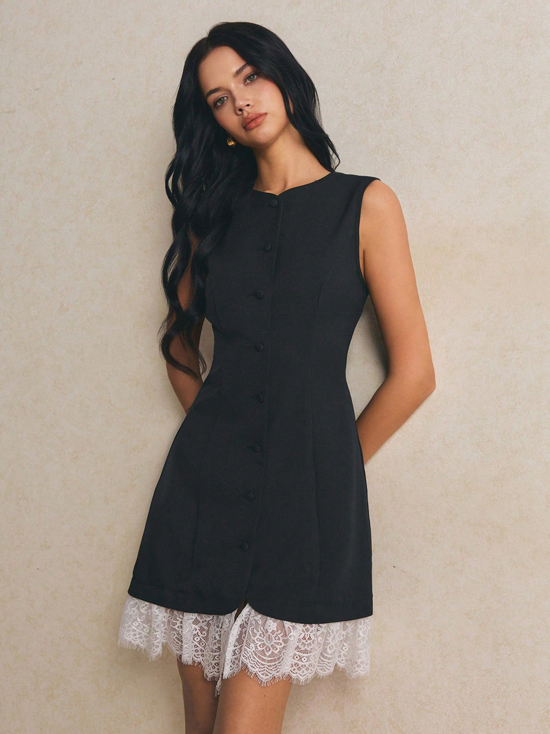 Rochie scurtă SHEIN, negru