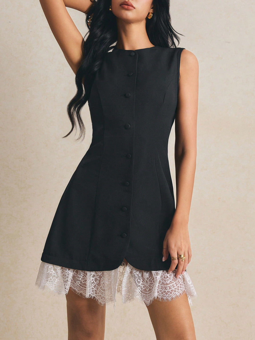 Rochie scurtă SHEIN, negru