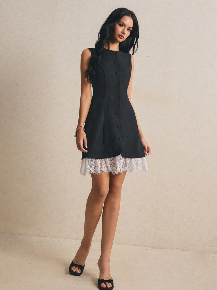 Rochie scurtă SHEIN, negru