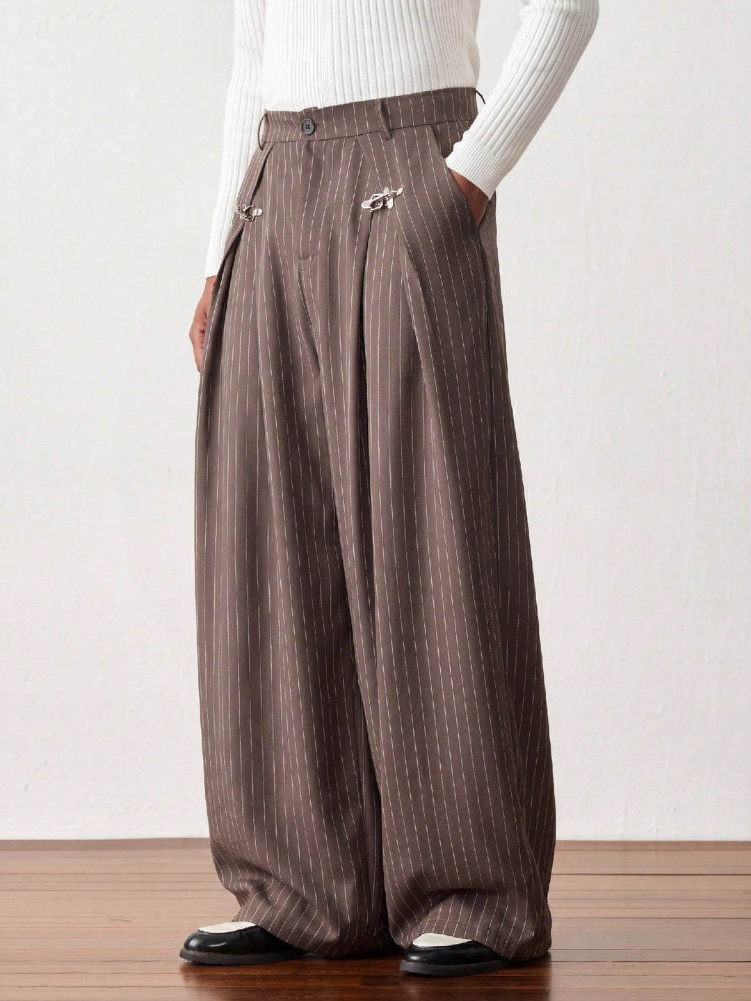Pantalon SHEIN, negru